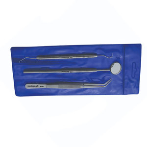 Sonde professionnelle en acier inoxydable, instrument de diagnostic manuel, poignée ergonomique pour kit d'examen dentaire oral, explorateur - Product Image 2