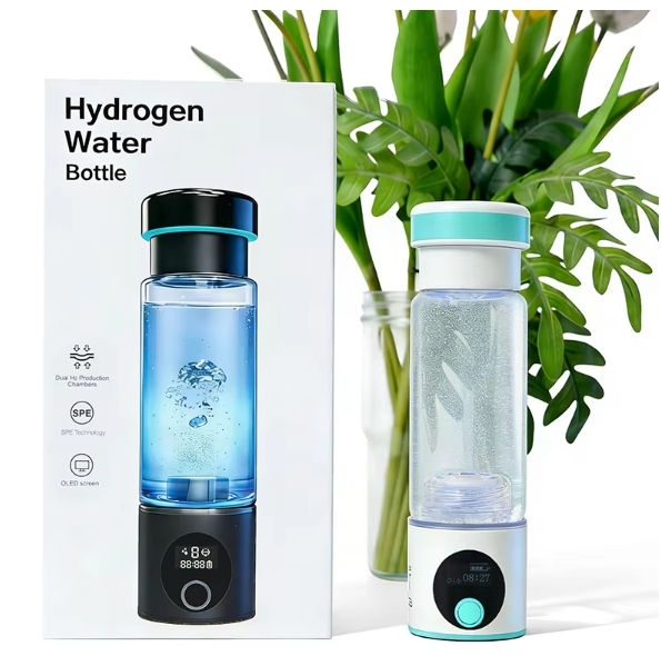 Hydrogen Generator Latest Hydrogen Rich Water Bottle SPE PEM Technology for Anti-ageing Relieve Fatigue