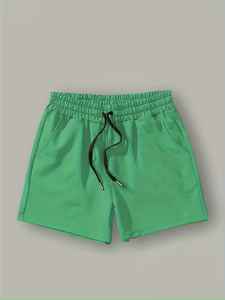 Nouveaux shorts personnalisables pour hommes, style hip-hop, respirants, décontractés, pour la gym, la plage, sous-vêtements, motif uni, logo personnalisé - Product Image 3