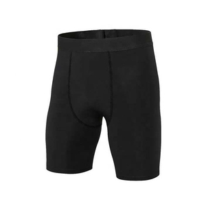 High Quality Men's Running Compression Shorts Elastic Waist <b>Mid</b> Solid Casual Breathable Quick Dry - Product Image 5