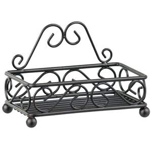 Panier à serviettes en fer haut de gamme pour la décoration de table de luxe, ajoutant une touche métallique premium - Product Image 6