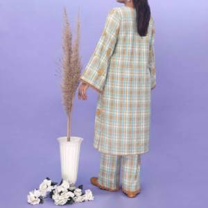 PW4197สูทกางเกงอะคริลิกสำหรับผู้หญิง2ชิ้น - Product Image 1