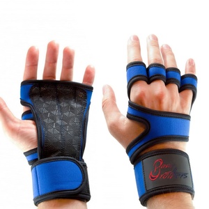 Custom Sports Half Finger <b>Gloves</b> Anti-Slip Fitness Weightlifting Cycling Riding Racing <b>Gloves</b> - Product Image 5