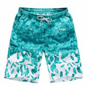 VIKY INDUSTRIES-pantalones cortos de cintura elástica para hombre, Shorts a la altura de la rodilla, estilo único, diseño personalizado, novedad de verano - Product Image 1