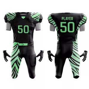 Uniformes de Fútbol Americano Personalizados, Camisetas de Fútbol Ligeras 100% Poliéster para Hombre - Product Image 6