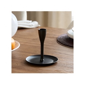 Soporte de portavelas de calidad de tendencia de diseño moderno hecho a mano decoración del hogar regalo decorativo acentos de objetos Hotel y restaurante - Product Image 5