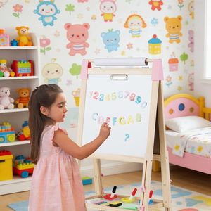 Cavalletto da Pittura Bifacciale Regolabile per Bambini - Supporto Artistico 3 in 1 per Bambini - Product Image 2