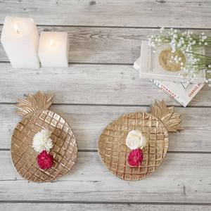 Timeless Form Handmade High Quality Aluminum Tabletop Vase Gold Finish Modern Design Decorative <b>Bowl</b> for Housewarming Wedding - Product Image 5