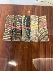 Couteau en corne de buffle noir, plaques de manche en corne de bélier naturelle pour taille personnalisée - Product Image 3