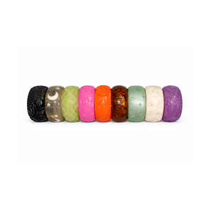Unique Design Fashion Resin Gradient <b>Bangles</b> <b>Set</b> for Girls Stylish Ombre Design Daily Wear Accessories Available For Sale - Product Image 1