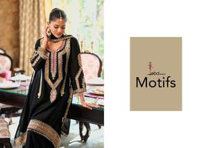 Traje Palazzo de Chinon Pesado de Diseñador con Bordado, Elegante Atuendo Tradicional Étnico Listo para Usar para Mujer, Look Festivo - Product Image 6