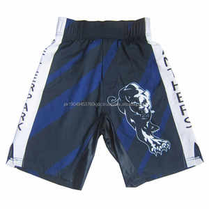 Pantalones cortos de lucha MMA de secado rápido de alta calidad para hombre, logotipo personalizado, ropa de artes marciales de Karate, haz tus propios pantalones cortos MMA - Product Image 1