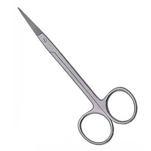 กรรไกรไอริส สแตนเลสสตีล แบบใช้มือ สำหรับเครื่องมือผ่าตัดพื้นฐาน - Product Image 1