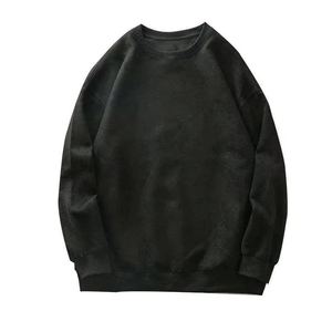 Luxury Mock Neck High Quality Heavyweight Polyester/Cotton Solid Washed Sweatshirt Custom Logo Blank Oversized - Product Image 2