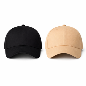 Unisex 6-Panel Baseball Cap Solid Color Adjustable Metal Buckle Back Closure Cotton <b>Yarn</b> Fabric Casual Style Adult Hat - Product Image 3