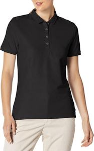 Manga corta informal para mujer para Polo Material de punto de algodón 100% - Product Image 5