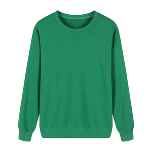 Unisex Crew Neck <b>Sweatshirt</b> 100% Cotton Knitted Regular Fit Solid <b>White</b> Casual Pullover Autumn Wear womens <b>sweatshirts</b> - Product Image 6