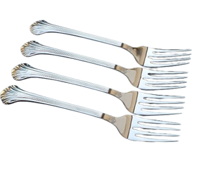 Cuchara y Tenedor para Postre, Cuchara y Tenedor para Servir Ensaladas con Mangos, Cuchara y Tenedor de Metal para Cocina, a un Precio Accesible - Product Image 1