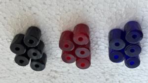 Cuentas de Vidrio Facetadas Rusas, Color Azul Cobalto y Negro, Corte Pera y Redondo, Sueltas, en Caja, para Fabricación de Joyería, Suministro al por Mayor - Product Image 3