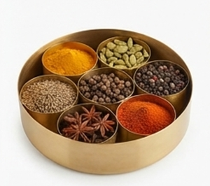 Boîte de rangement pour épices en métal doré rond de qualité supérieure avec un design de couvercle à fleurs pour une utilisation en cuisine - Product Image 3
