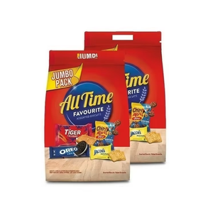 Surtido de Galletas de Chocolate con Crema, Dulces de Malasia de Alta Calidad, Paquete Familiar, Certificación ISO9001/HALAL/HACCP - Product Image 1