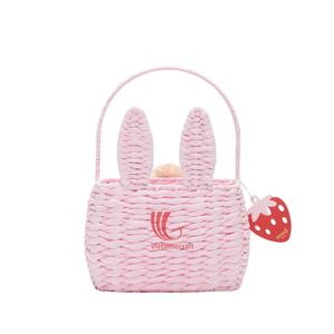 Easter is Coming OEM and ODM Laundry <b>Basket</b> Storage <b>Basket</b>, Bunny <b>Egg</b> <b>Basket</b> From Vietnam Handicraft - Product Image 2