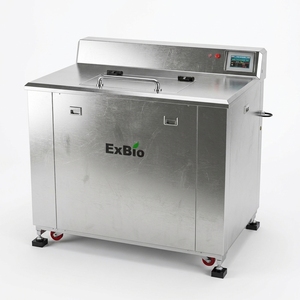 Broyeur de déchets alimentaires électrique commercial en acier inoxydable à haute précision avec technologie de silencieux Exbio, capacité de 300 kg/jour, pour compostage - Product Image 4