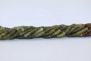 High Quality 4MM Faceted Rondelle Grossular <b>Garnet</b> Stone Beads for Jewelry Making - Product Image 4