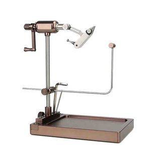 Étau de montage de mouches en acier, réglable manuellement, pour la pêche à la carpe, kit de fabrication de leurres et accessoires - Product Image 1
