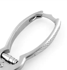 Boîte de rangement personnalisée en PVC blanc avec logo pour coupe-ongles de manucure et pédicure en acier inoxydable, emballage sur carte, fournitures pour ongles - Product Image 3