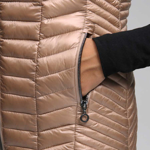 Gilet matelassé sans manches pour femme, style décontracté, tissu coupe-vent, veste sans manches pour femme, veste matelassée - Product Image 5