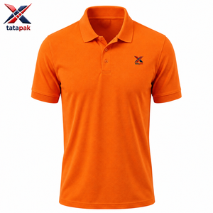 Camisetas de Golf Patrióticas con Cruz de Jesús y Bandera Americana para Hombre, 4 de Julio, Banderas de EE. UU., 100% Poliéster, Tejido Transpirable, Estampado - Product Image 1