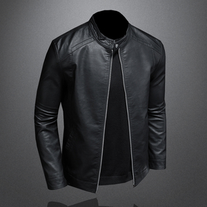 New Trending Fashion <b>Mens</b> <b>Leather</b> <b>Jacket</b> Plus Size Outdoor Streetwear <b>Mens</b> <b>Leather</b> <b>jacket</b> for <b>men</b> - Product Image 6