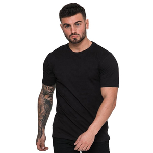 Nouveau T-shirt décontracté pour homme, entraînement en salle de sport et course à pied, manches courtes, pour la musculation - Product Image 1