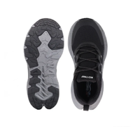 Chaussures de randonnée basses noires pour hommes, à lacets, pour l'extérieur, confortables, conçues pour le trekking