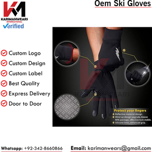 Guantes de Esquí Directo de Fábrica con Material Impermeable, Forro Térmico y Función Táctil, Proveedor OEM - Product Image 3