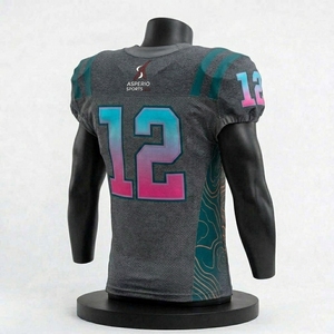 Jersey de Fútbol Americano de Diseño, Cosido con la Mejor Calidad, de Secado Rápido, Manga Corta, Talla Grande, Nuevo, Ligero y Cómodo - Product Image 4
