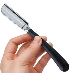 IKZARSA I-BFR-01 Juego de Navajas de Acero Inoxidable con Mango de Resina Azul y Plástico, Cuchilla Única para Barbería y Salón de Belleza - Product Image 6