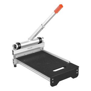 Taglierina per Pavimenti in Vinile Regolabile da 13 Pollici, Accessorio per Pavimenti Laminati Spessi 12mm con Impostazioni a 15/30/45 Gradi per Angoli Personalizzati - Product Image 1