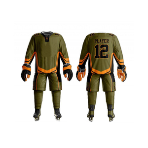 High Performance Ice Hockey Uniform Breathable Team Sportswear for Competition - Product Image 2