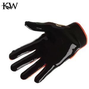 Gripey Best Quality Polyester Spandex Pu American Football <b>Gloves</b> Sublimated Finger Camo Print Design Custom Logo Breathable - Product Image 6