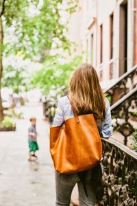 Premium Cowhide Leather Tote Handbag Women - Product Image 2