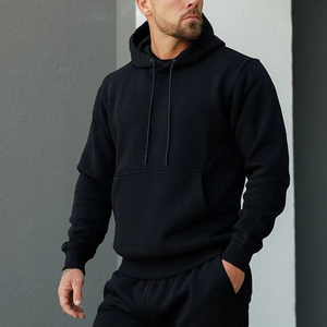 Sweat-shirts d'hiver pour hommes en coton 100% pur 500 g/m², confortables, décontractés, tendance, épais, style streetwear, vierges, vente en gros - Product Image 1