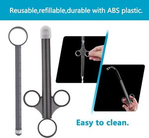 2 pz/set applicatore vaginale lubrificante iniettore siringa monouso anale lubrificante applicatore Launcher Plug anale per le donne e gli uomini - Product Image 6