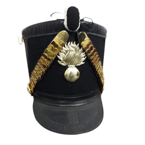 Chapeau Shako Napoléonien Français, Fabrication OEM, Vente en Gros, Haute Qualité, Classique, Logo Personnalisé, Imperméable, Chapeaux Shako pour Hommes - Product Image 4