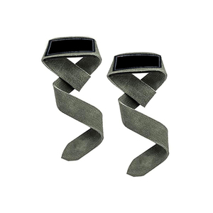 Sangles de levage en cuir robustes pour l'entraînement en salle de sport, sangles confortables pour les séances d'entraînement, sangles de levage en cuir durables pour la salle de sport - Product Image 1