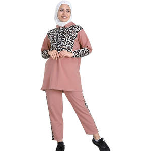 Conjuntos Deportivos Musulmanes Modestos para Mujer, de Secado Rápido, Transpirables, Ligeros, de Poliéster/Algodón, para Correr, Hacer Ejercicio, Gimnasio - Product Image 6