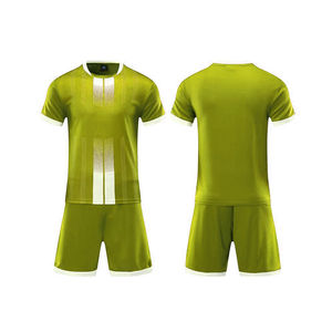 Tenues de football unisexes personnalisées, ensembles d'uniformes de football, maillots sublimés, shorts respirants, légers, séchage rapide, 100% polyester - Product Image 4