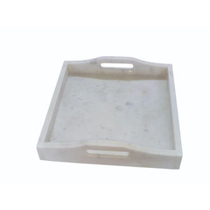 Bandeja Rectangular de Mármol Blanco Natural de Gran Calidad, Acabado Pulido, Ecológica, para Bodas, Hogar, Hotel, Precio de Fábrica, Decorativa - Product Image 3