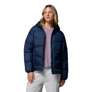 Women's Winter <b>Long</b> Sleeve Baggy Short Cotton <b>Coats</b> With Pockets Zipper <b>Puffer</b> Jacket - Product Image 3